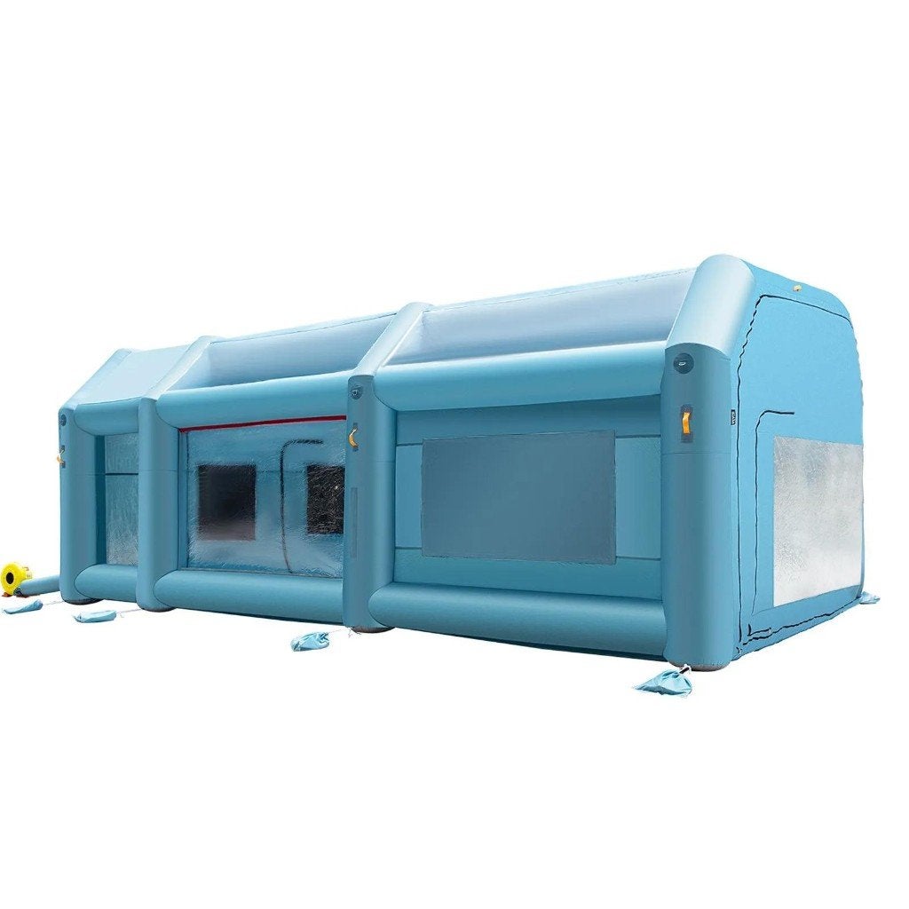 Werktent/Opblaasbare Spuitcabine 6x3x2,5m, Ophalen, Zo goed als nieuw