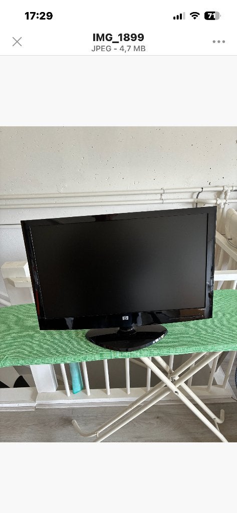 Monitor Hp 22 inch, Computers en Software, Monitoren, Ophalen, Hp, HD, Zo goed als nieuw