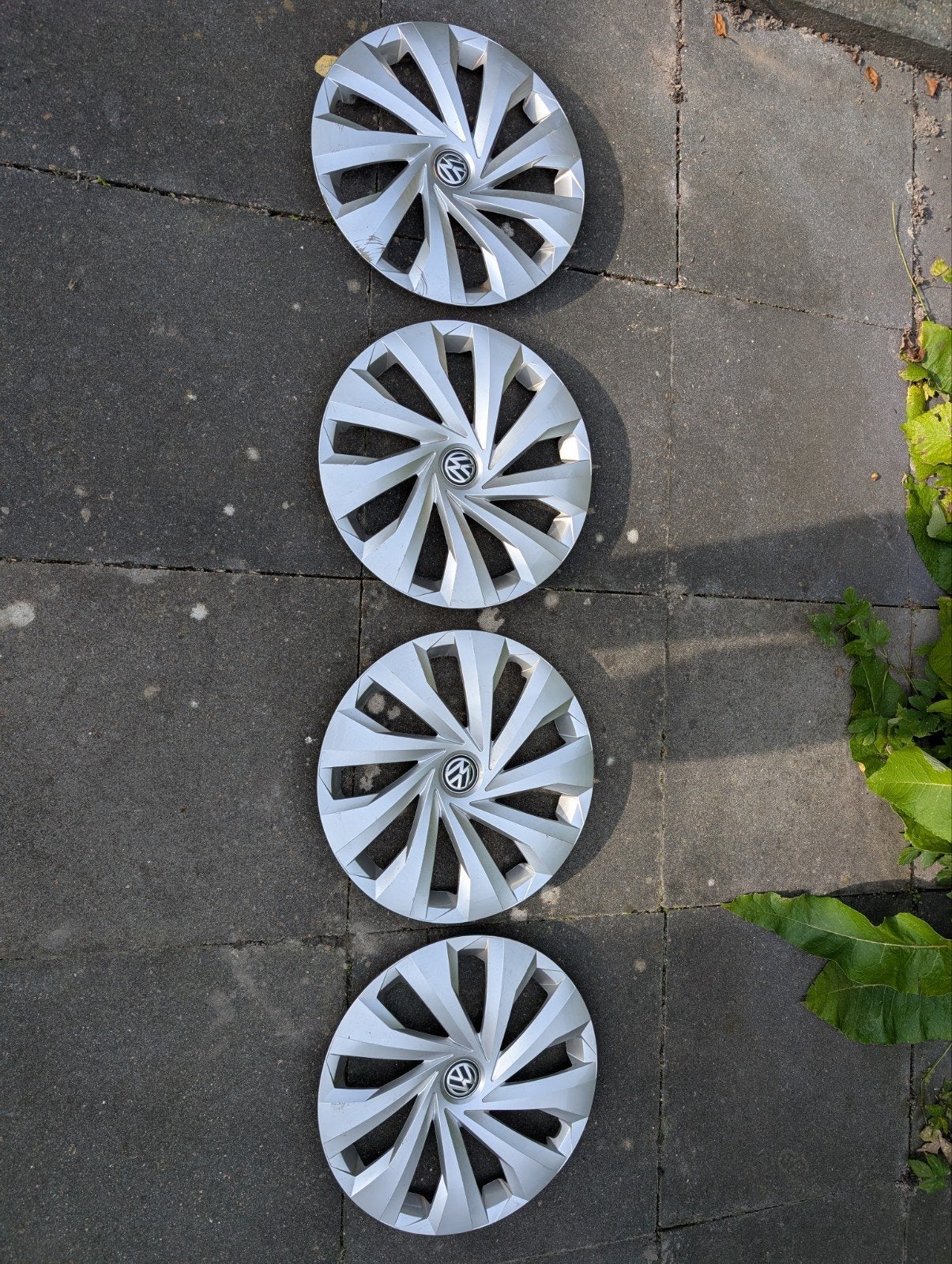 Wieldoppen 15 inch Volkswagen (set van 4), Ophalen, Gebruikt