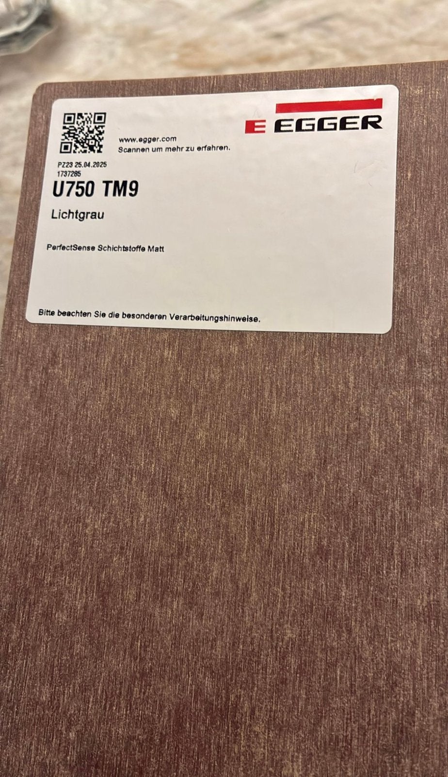 Gevraagd - op zoek naar Decolegno U750, Ophalen of Verzenden, HPL