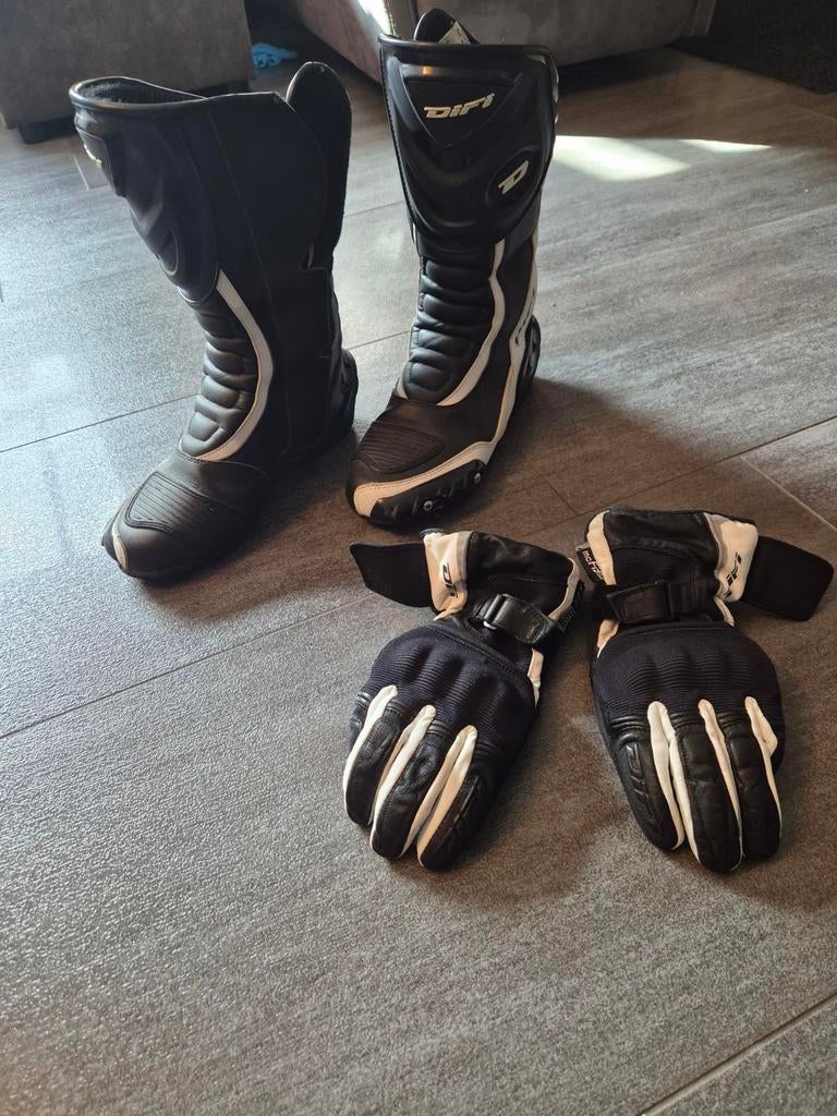 DIFI Motorlaarzen en Handschoenen Set, Heren, Ophalen of Verzenden, DIFI, Laarzen