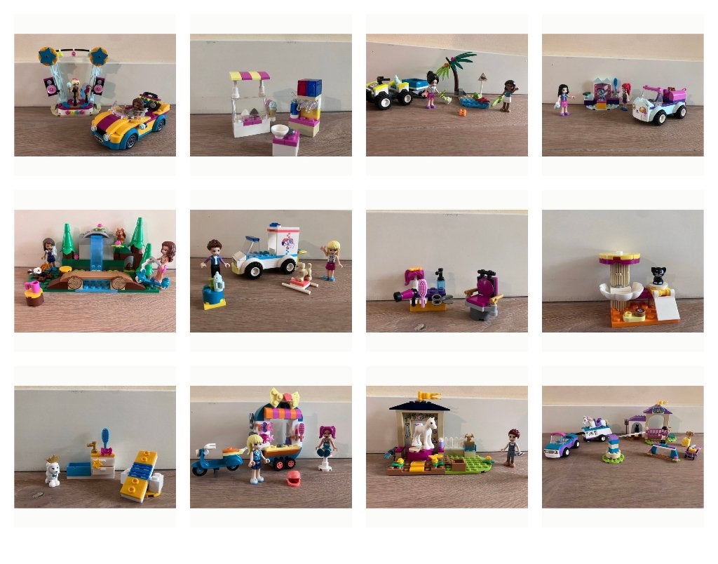 12 Lego Friends sets, handig voor de Sint, Gebruikt, Lego, Friends, Ophalen of Verzenden