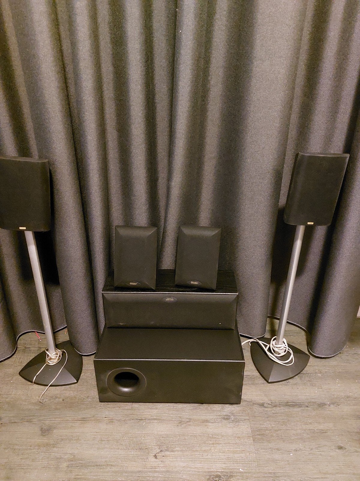 Jamo 6.1 Surround Set metpush pull 2 x Krachtige Bas, Ophalen of Verzenden