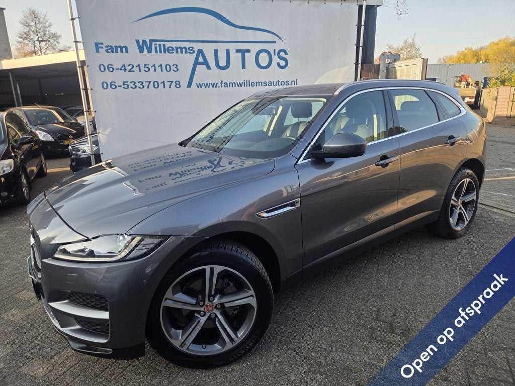 Jaguar F-Pace 2.0 Portf. AWD Price Eu Timebelt replacement b, Automaat, Gebruikt, 4 cilinders, Leder