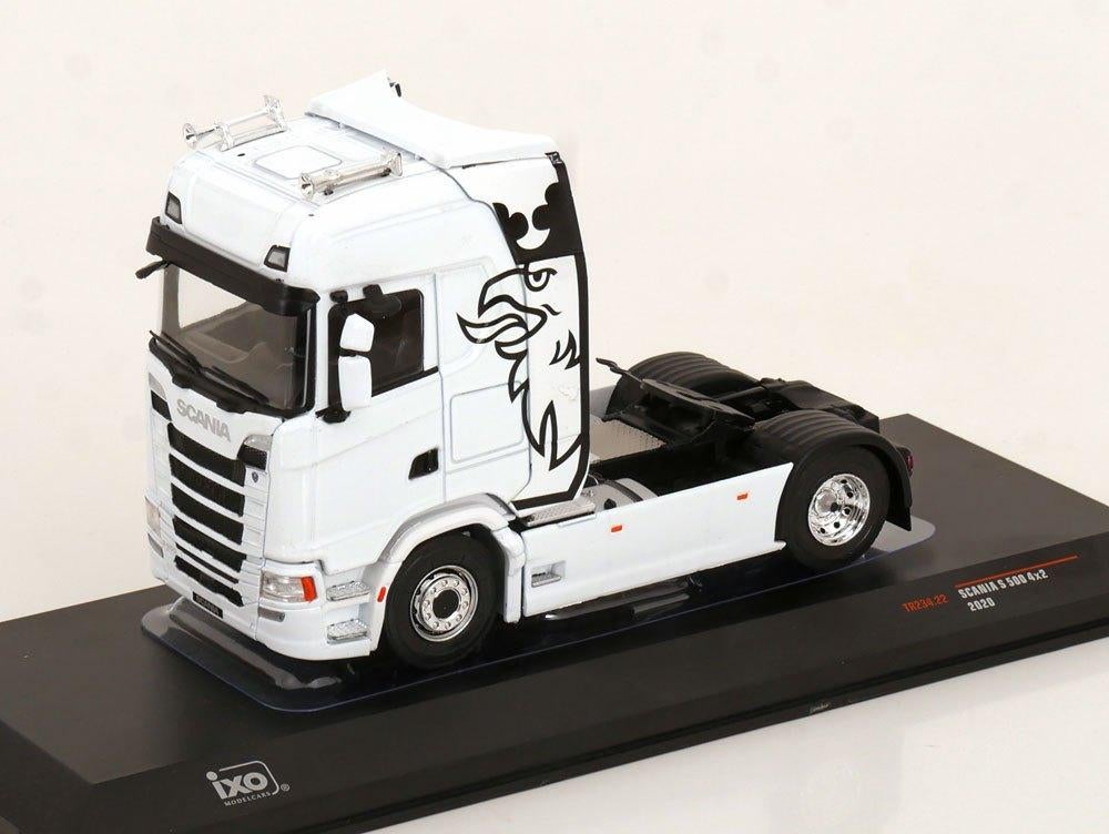 Scania S-Series 4x2 2020 Wit 1-43 Ixo Models, Hobby en Vrije tijd, Modelauto's | 1:43, Overige merken, Tschuiten@hotmail.com, Duitsland