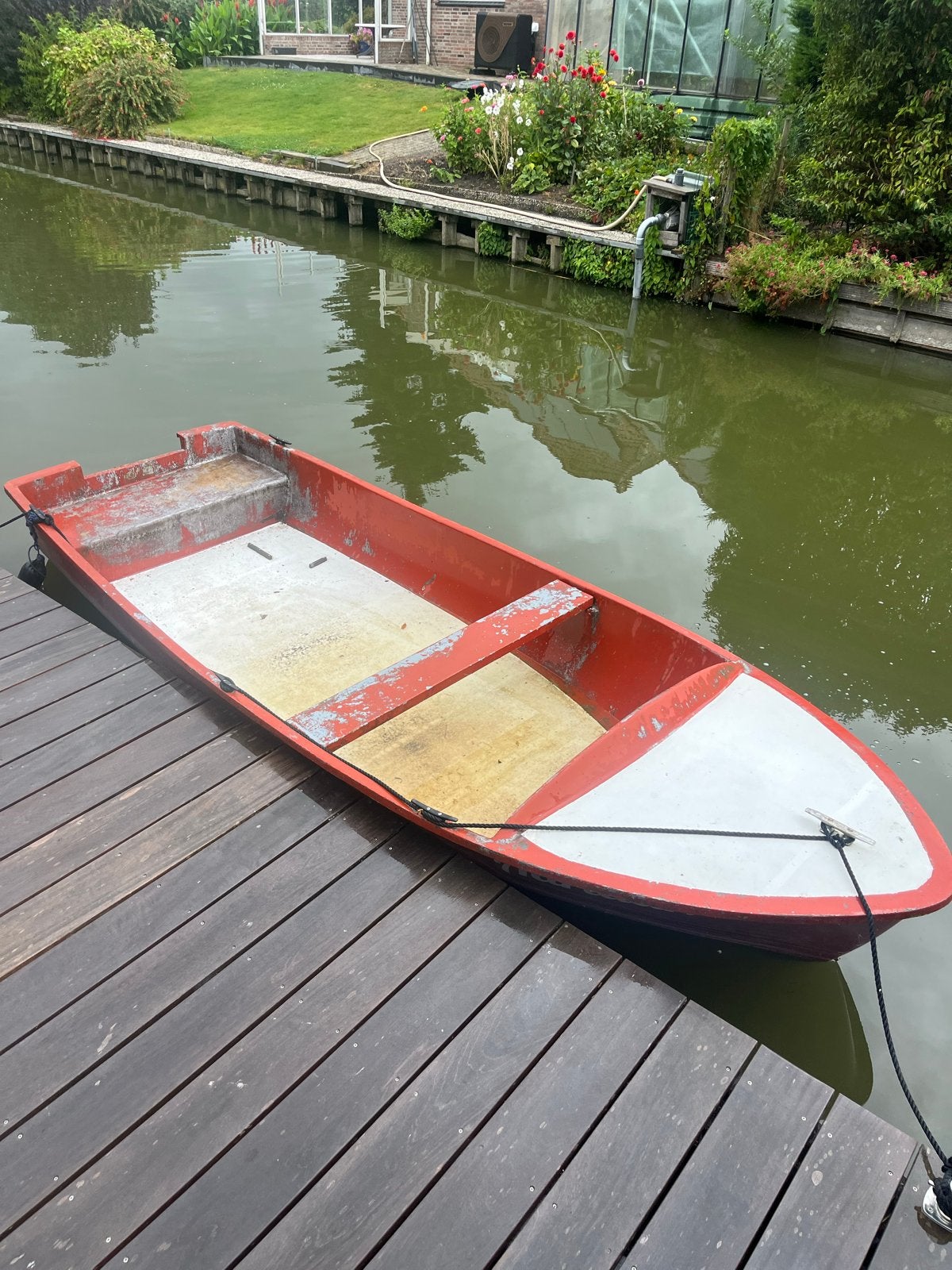 Opknapper motorboot/visboot, Ophalen, Gebruikt