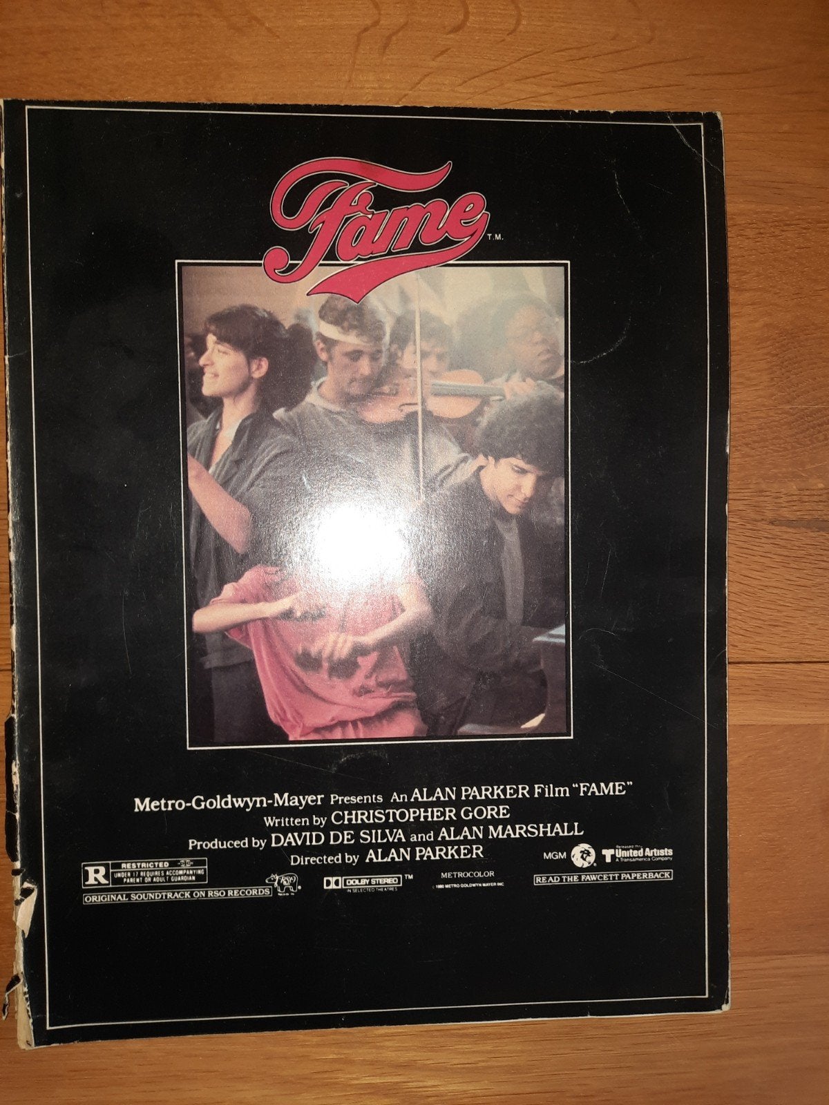 Piano Guitar Vocal- FAME Movie Sheet Music 1980, Muziek en Instrumenten, Bladmuziek, Gebruikt, Filmmuziek en Soundtracks, Gitaar