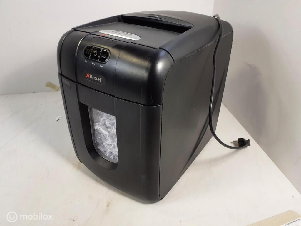 Rexel Optimum AutoFeed+ Automatische papiervernietiger 130X, Gebruikt