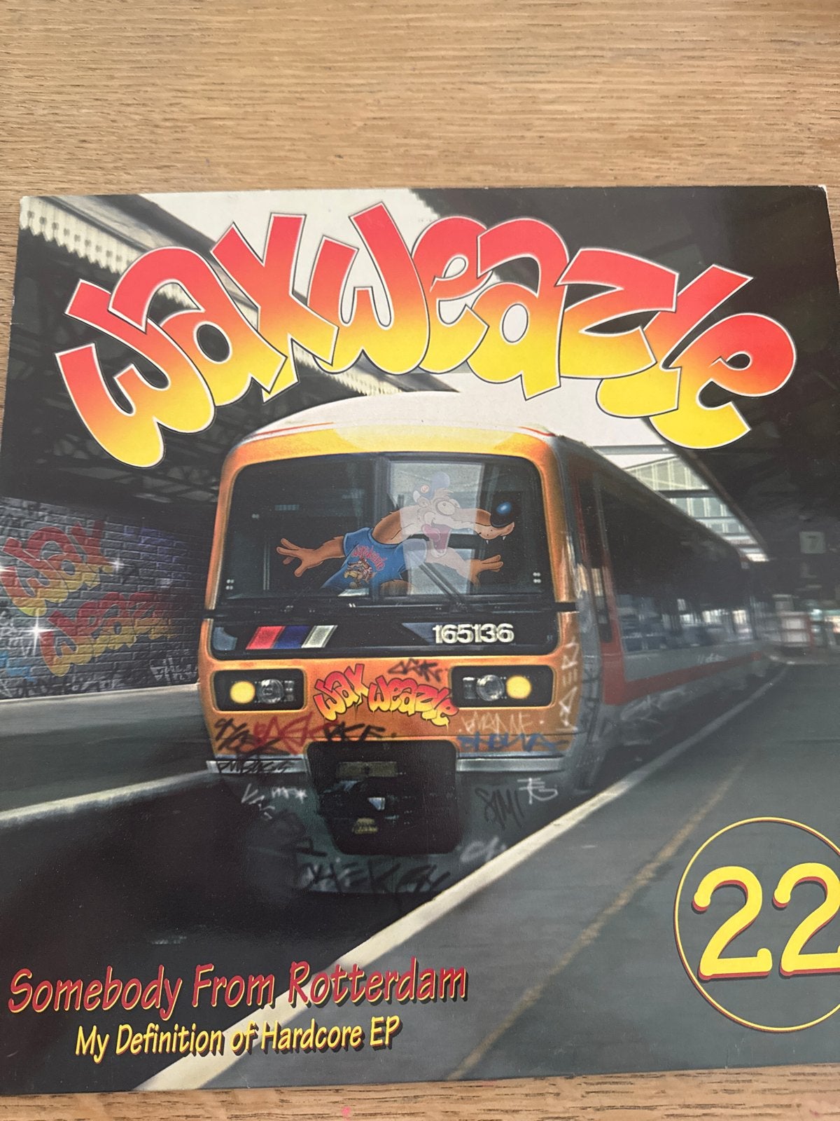 Waxweazle - Somebody From Rotterdam / My Definition Of Hardc, Gebruikt, Originele persing, Ophalen of Verzenden, EP