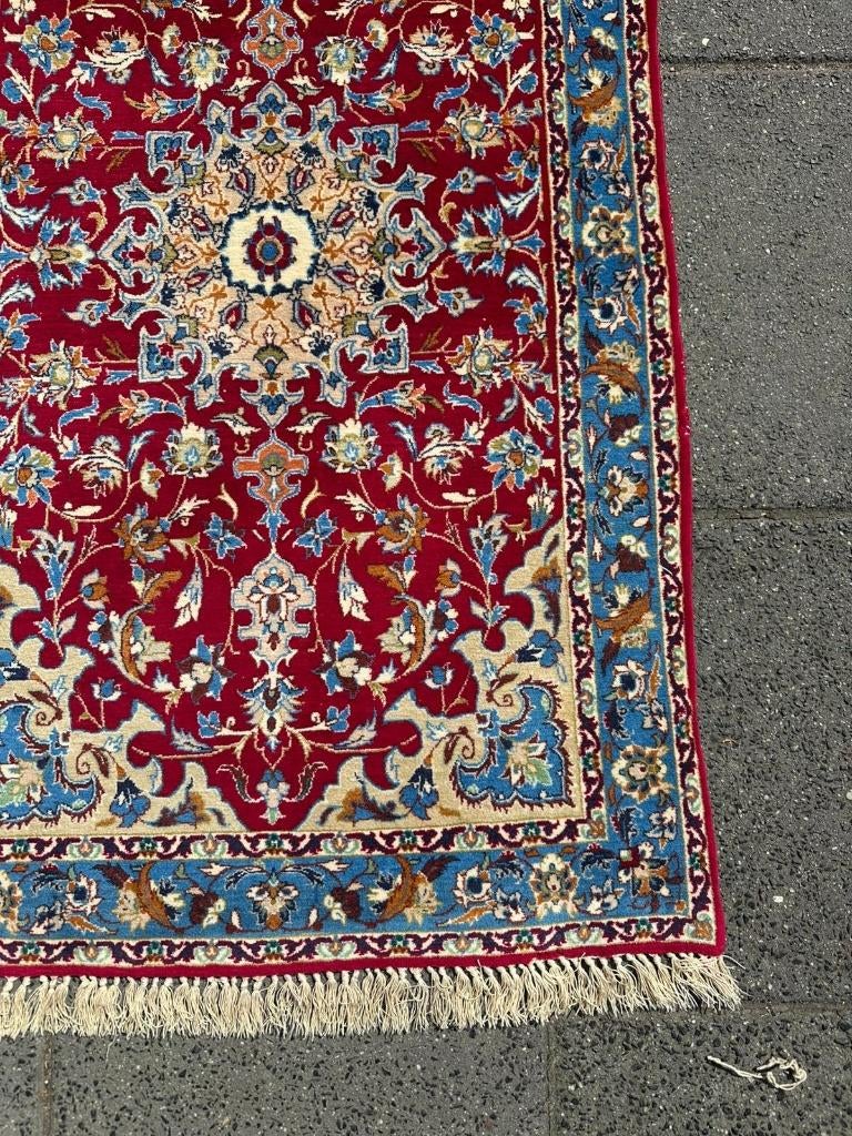 Antiek Perzisch Tapijt Isfahan ( Antique Carpet) 118 x 69 cm, Wol, Zo goed als nieuw, NA, NA
