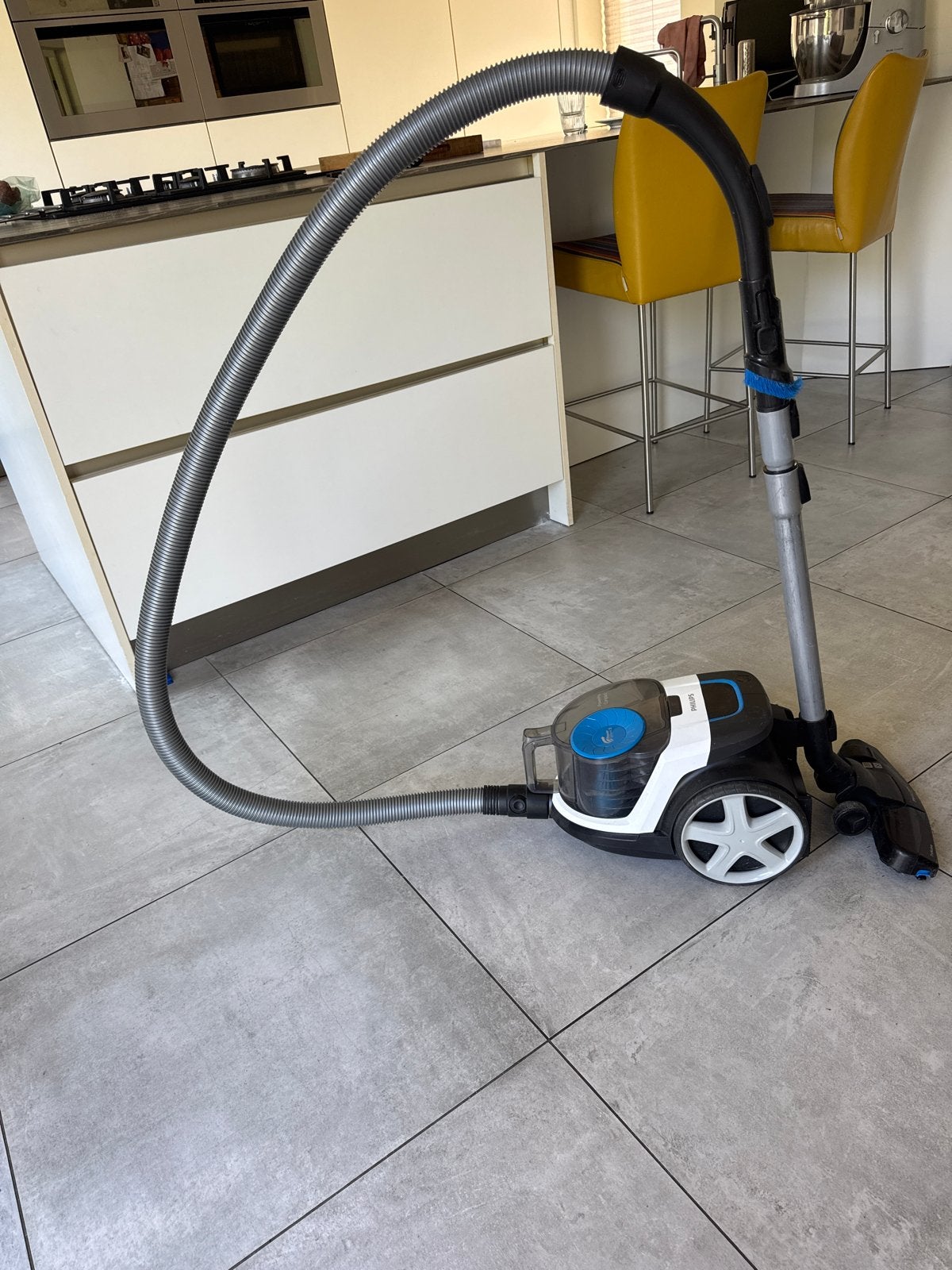 Philips PowerPro Compact FC9332/09 Stofzuiger, Witgoed en Apparatuur, Stofzuigers, Gebruikt, Sledestofzuiger, Philips, Minder dan 1200 watt