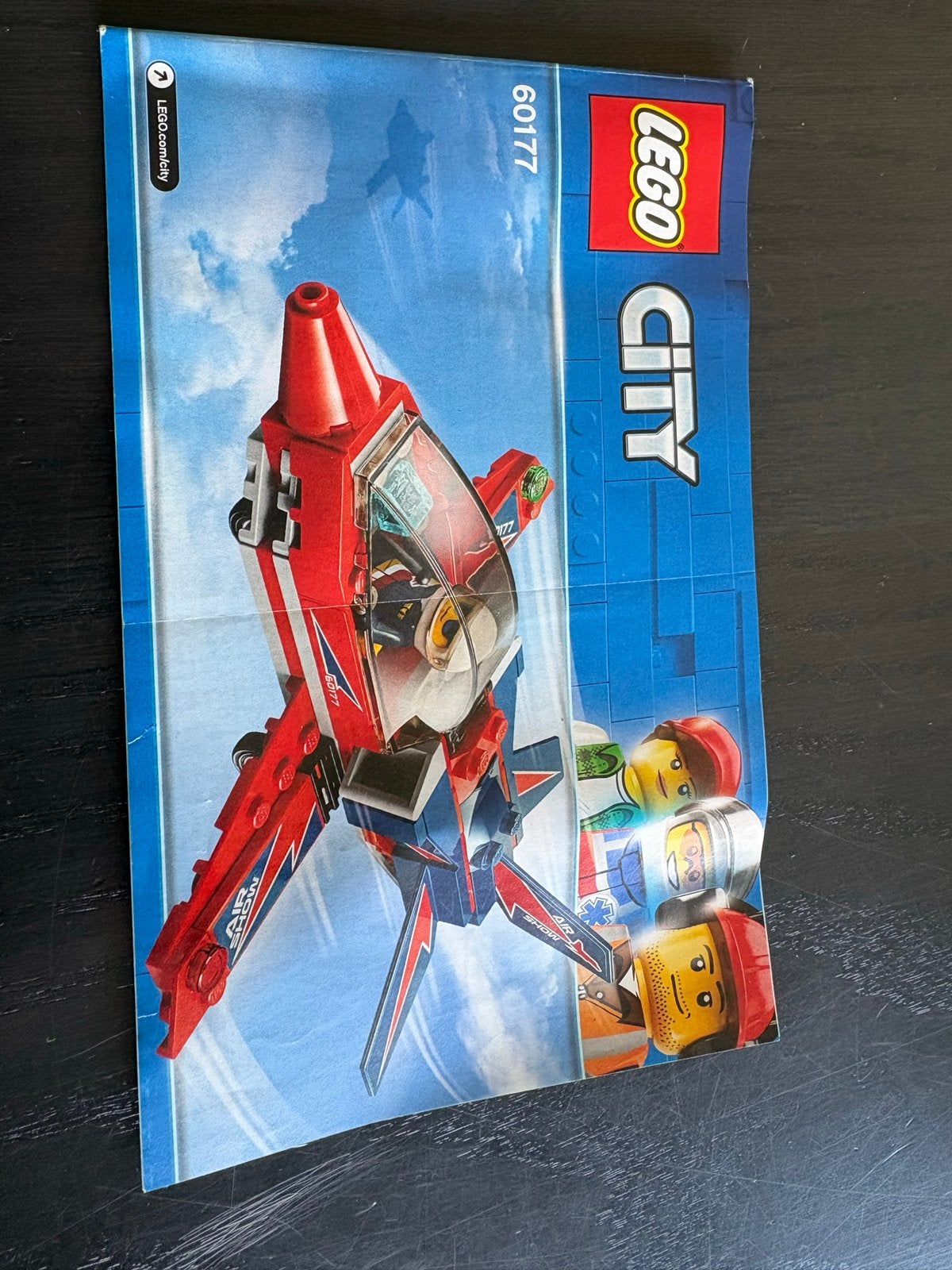 Lego City 60177 Straaljager - Airshow Jet, Ophalen, Lego, Compleet, Complete set