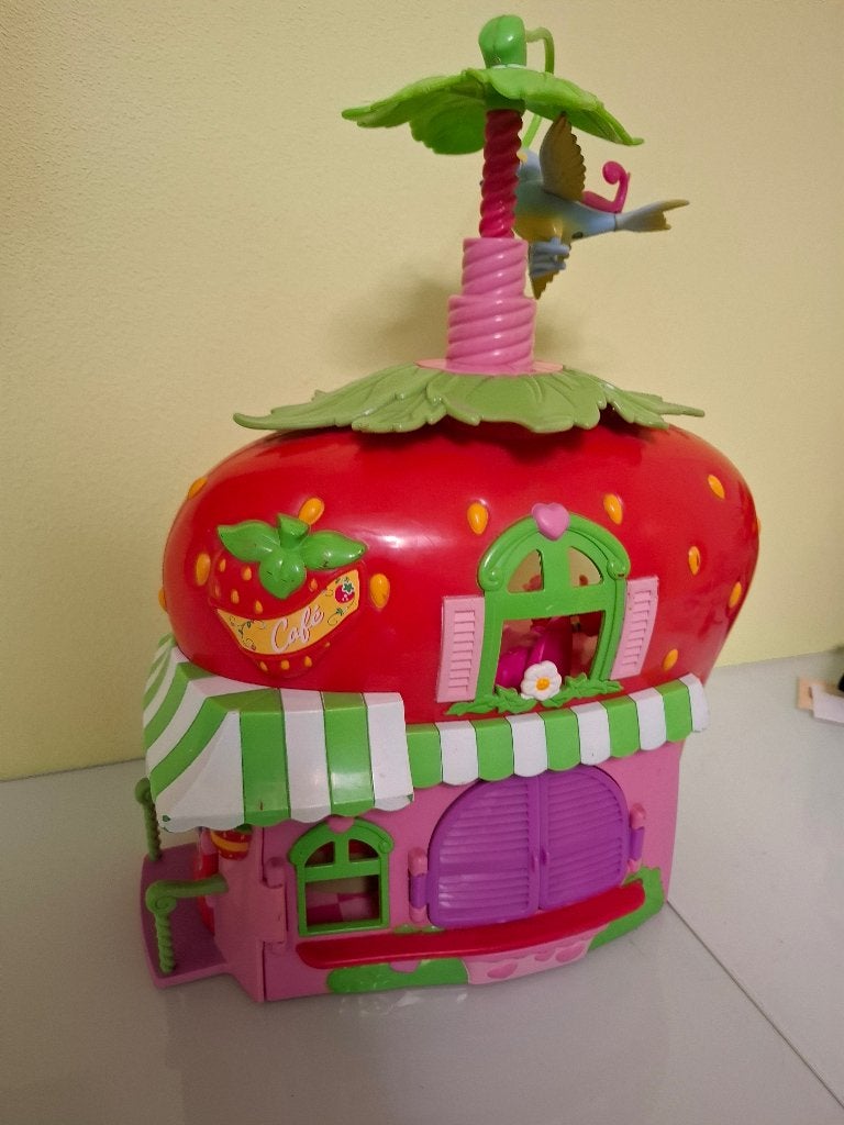 Hasbro strawberry short cake cafe vintage, Ophalen of Verzenden, Gebruikt, Jongen of Meisje