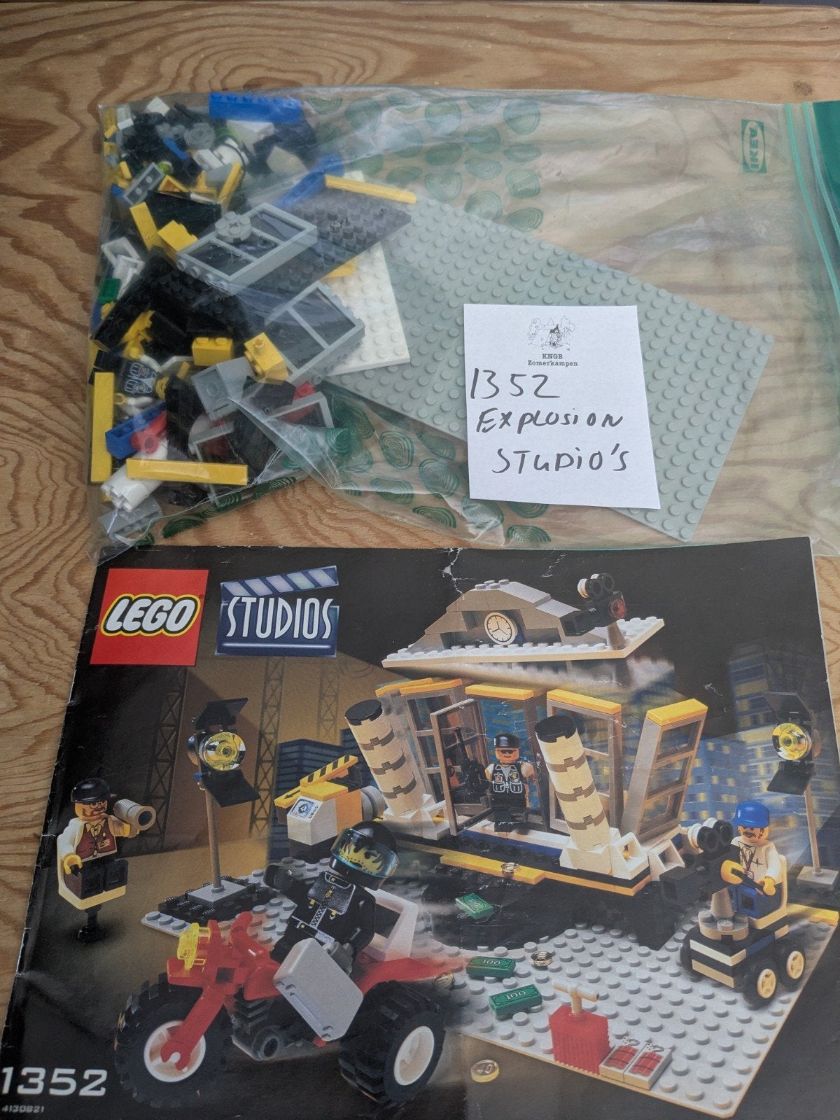 Lego studios set 1352 explosion studio's, Ophalen of Verzenden, Gebruikt