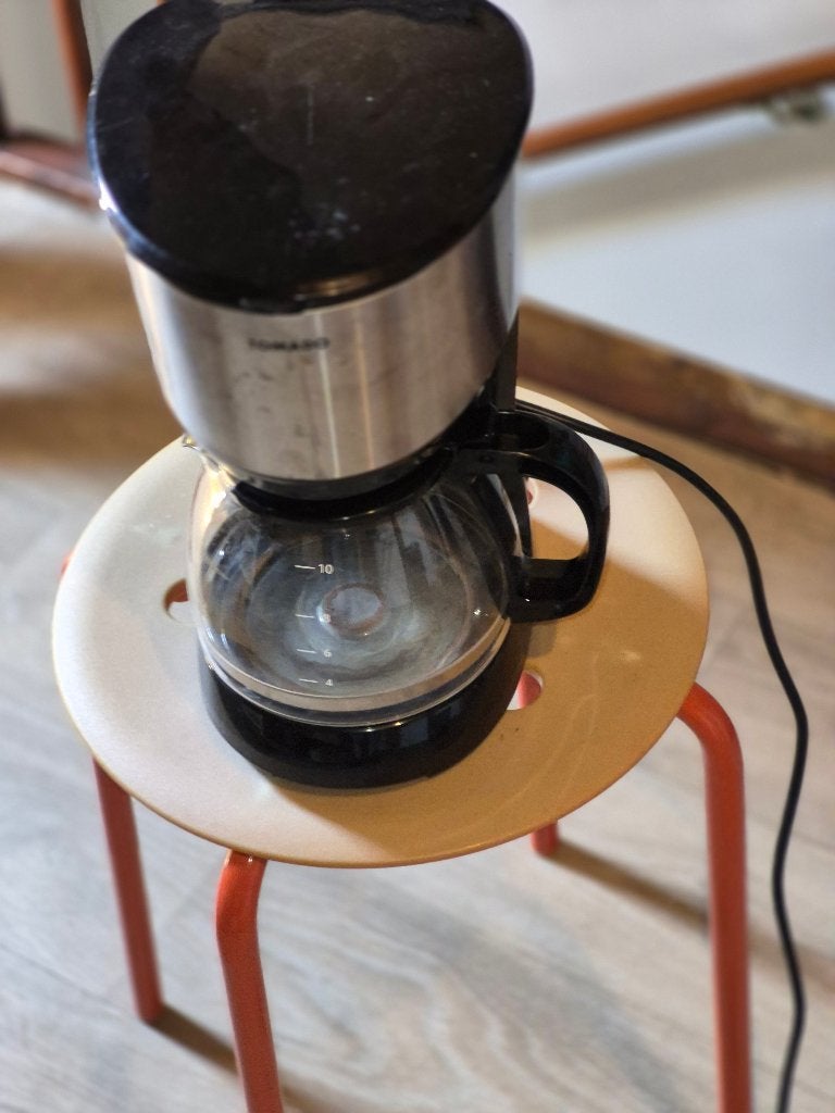 Philips koffie zetter, Overige modellen, 10 kopjes of meer, Gemalen koffie, Ophalen of Verzenden