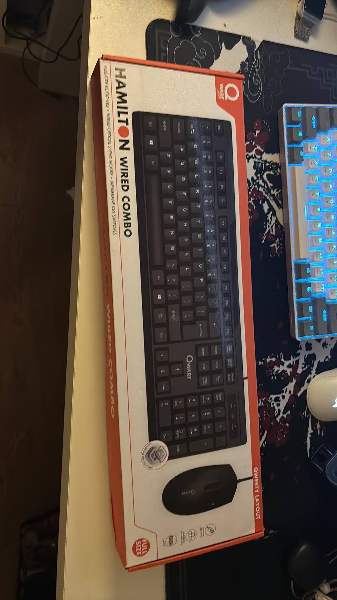 Keyboard and mouse, Ophalen of Verzenden, Zo goed als nieuw