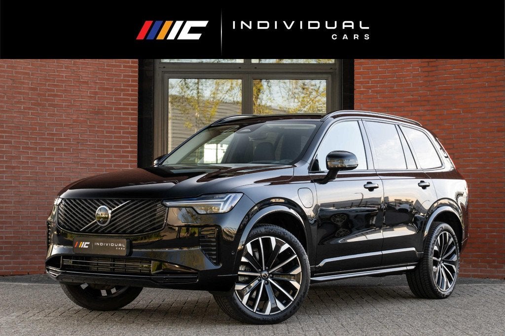 Volvo XC90 2.0 T8 AWD Plus Dark 455pk Facelift HuD 360° H/K, Gebruikt, Euro 6, 1969 cc, Zwart