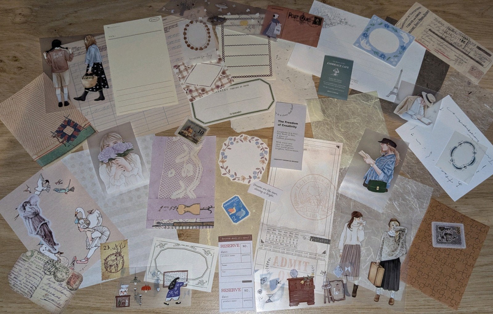 Ephemera set journal 4, Ophalen, Zo goed als nieuw