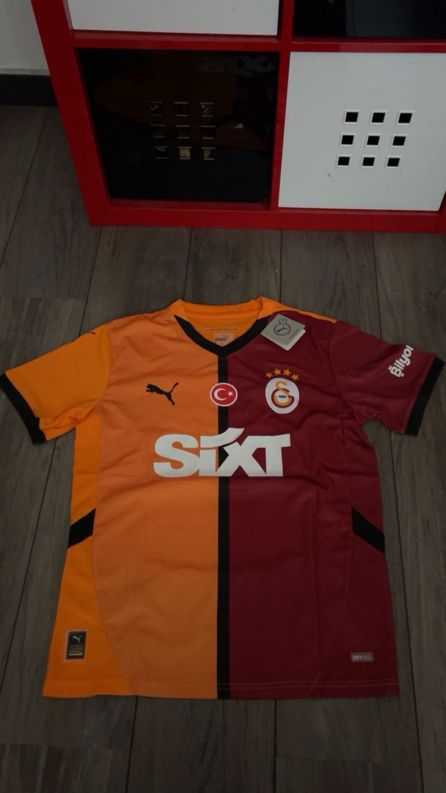 Galatasaray Shirt, Maat M, Ophalen of Verzenden, Zo goed als nieuw, Shirt