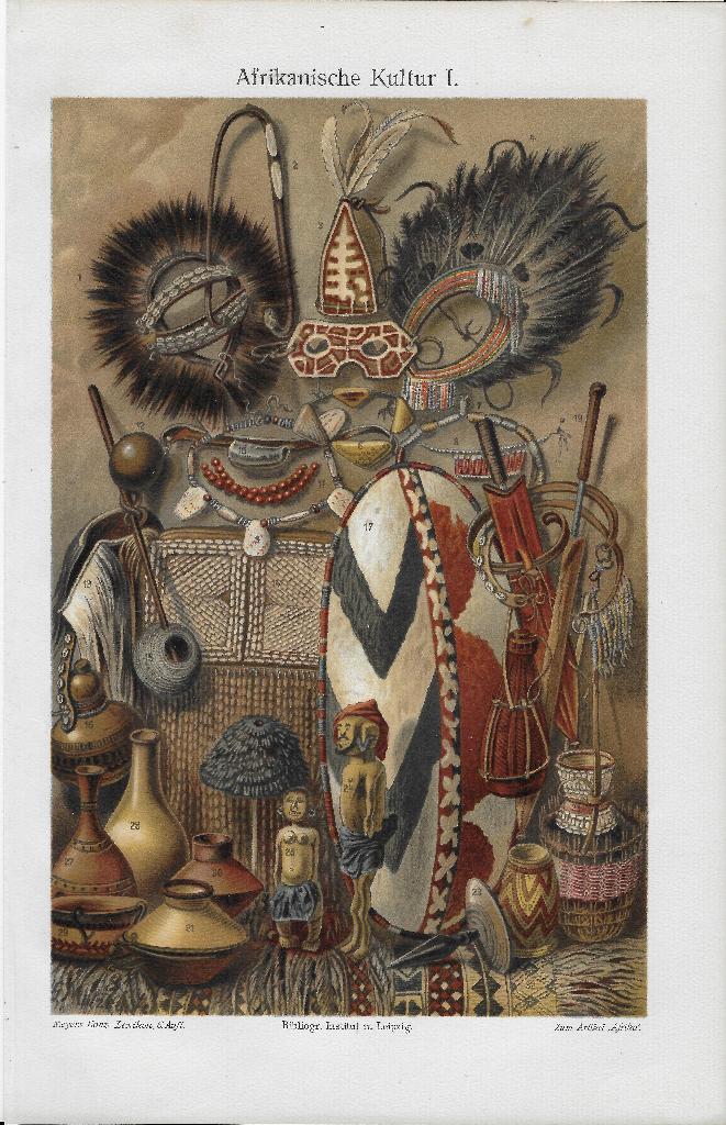 Originele antieke chromolitho,s, Ophalen of Verzenden, Voor 1940, Gebruikt
