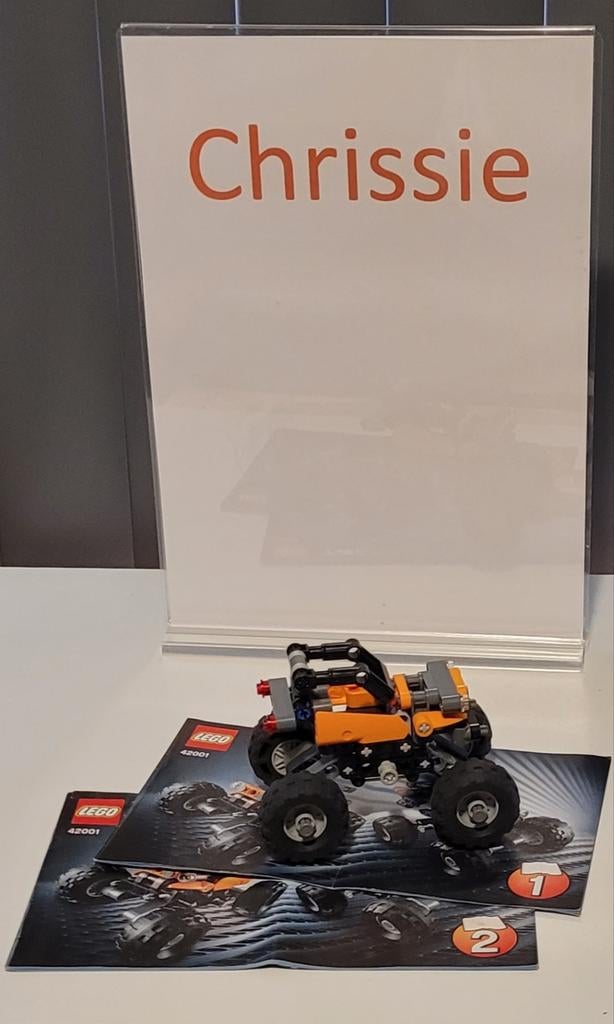 Lego Technic 42001 Mini Offroader - Compleet met instructies, Ophalen, Gebruikt, Lego, Compleet