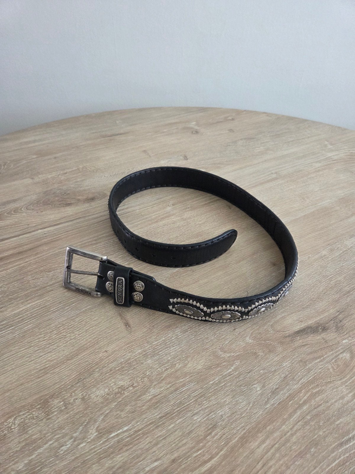 Sendra riem lengte 90 cm, Ophalen of Verzenden, Zo goed als nieuw, Bruin, 5 cm of meer