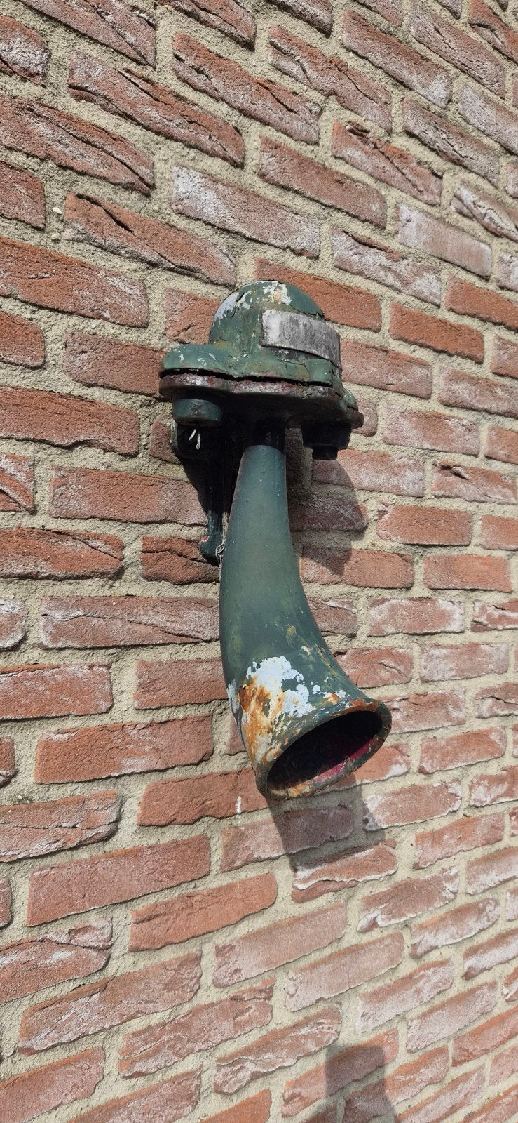 Vintage scheepshoorn/scheepssirene, Ophalen