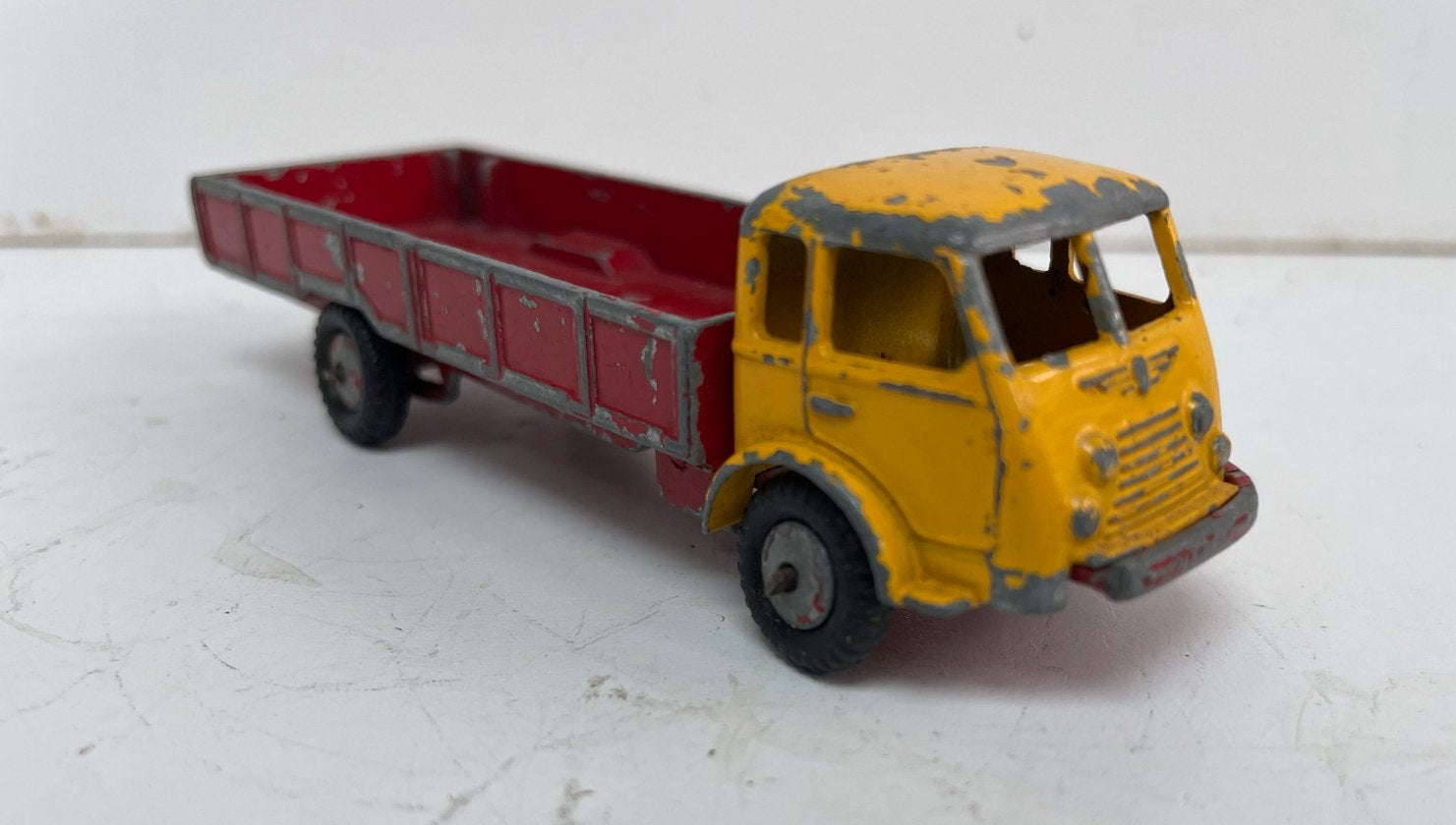 Vintage Budgie Toys Renault Vrachtwagen - Made in England, Hobby en Vrije tijd, Modelauto's | 1:43, Ophalen of Verzenden, Gebruikt