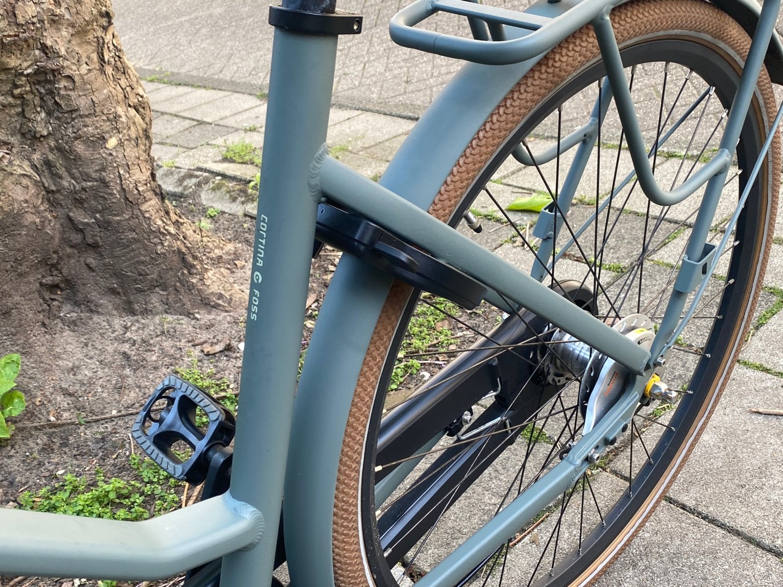 Cortina Foss damesfiets - zo als nieuw, 53 tot 56 cm, Versnellingen, Zo goed als nieuw, Ophalen