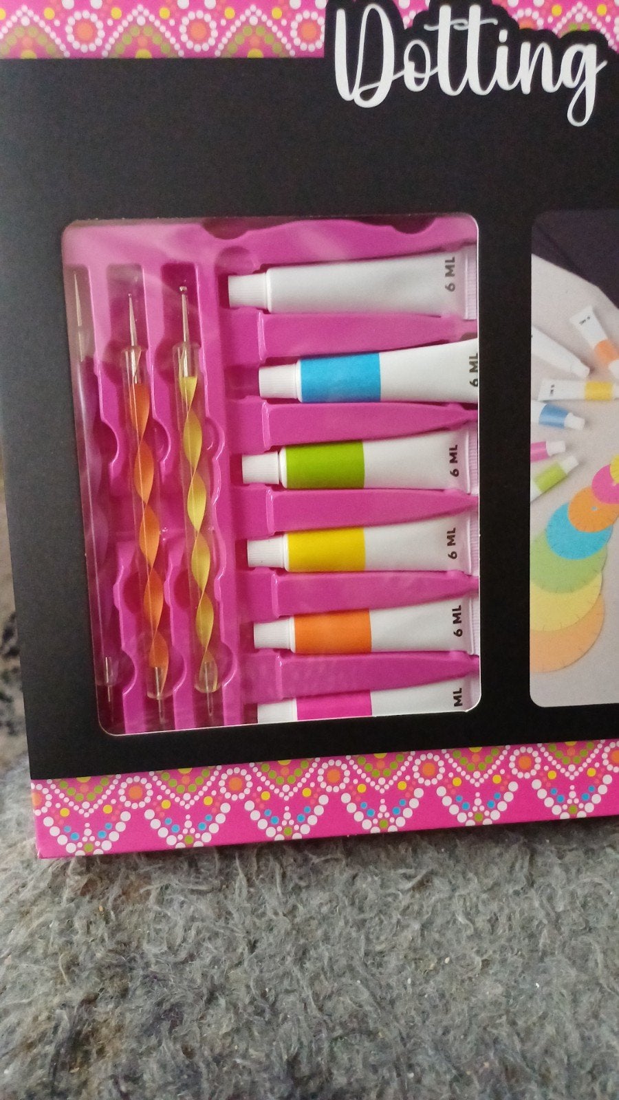 Dotting Paint Set Neon - Nieuw in verpakking, Ophalen, Nieuw, Overige typen