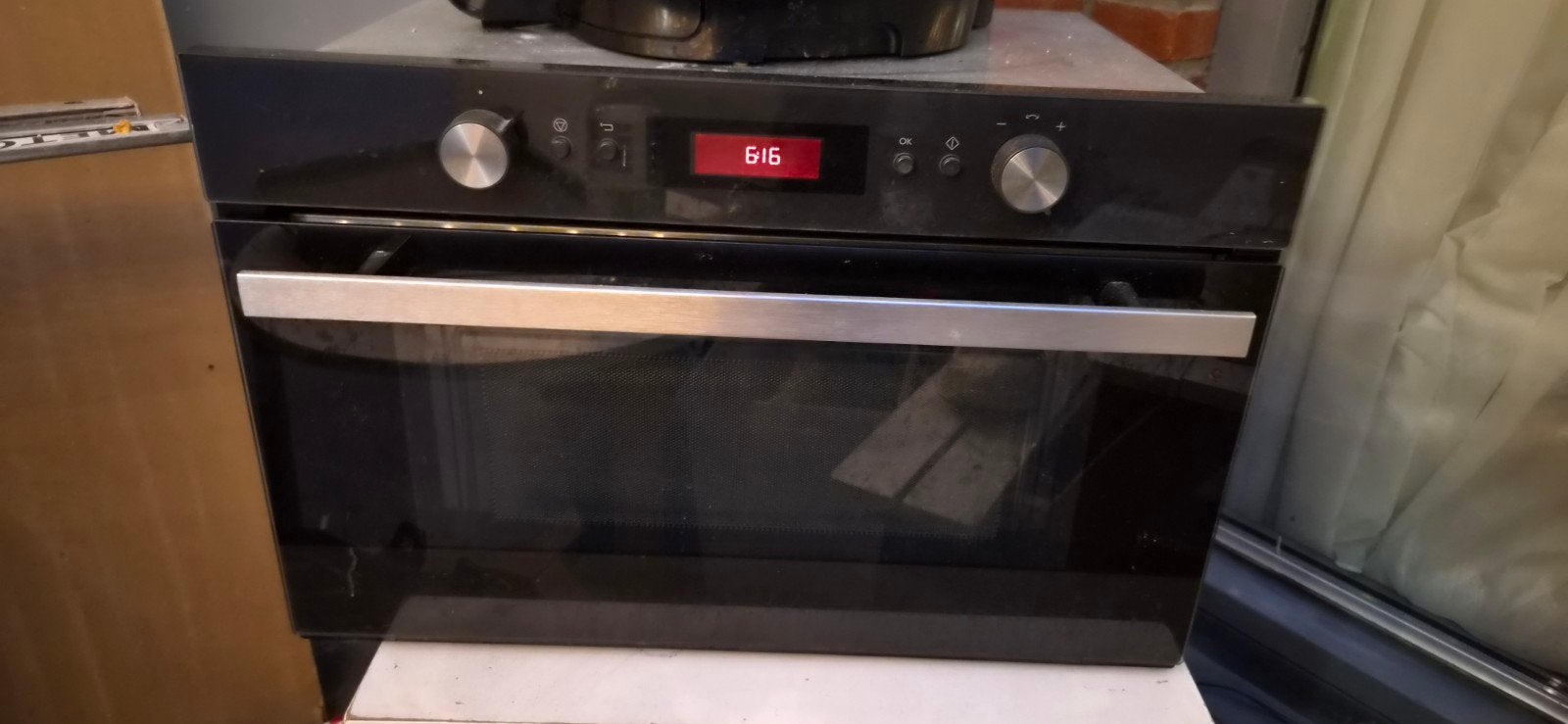 IKEA Combimagnetron 602.448.11 - Inbouw, Combimagnetron, Gebruikt, 60 cm of meer, Ophalen of Verzenden