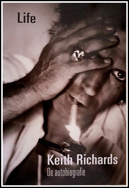 Keith Richards: Life,  de autobiografie. 575 bladzijden., Ophalen of Verzenden, Gelezen, Artiest
