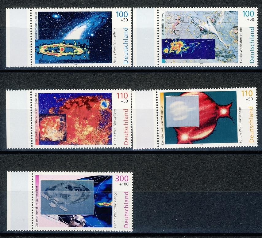 Duitsland 2077/81 1999 postfris, Postzegels en Munten, Ophalen of Verzenden, BRD, Postfris
