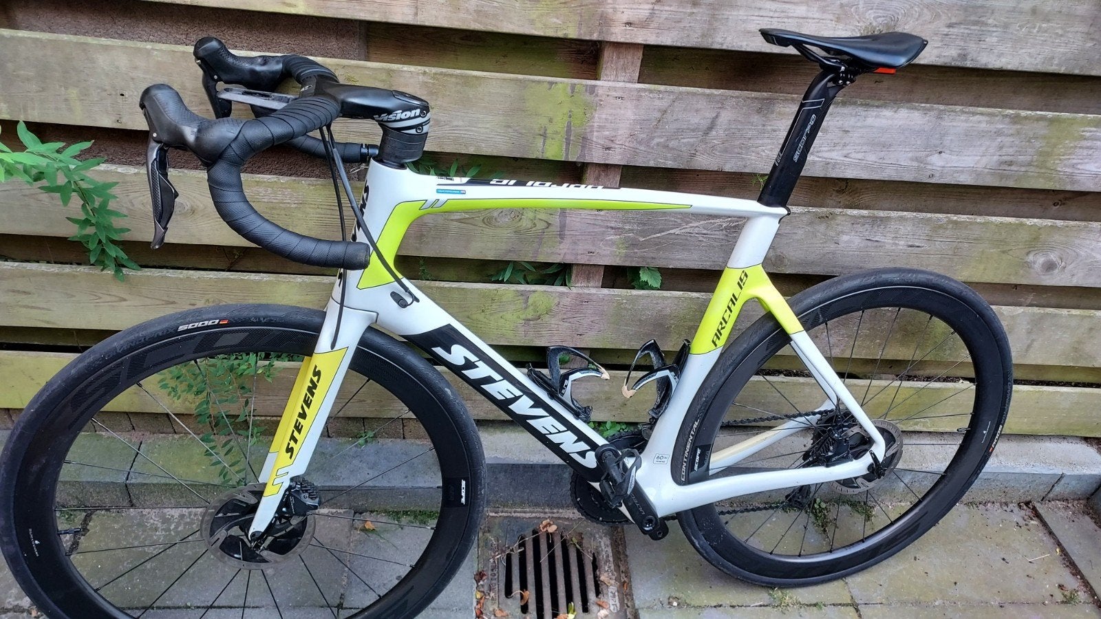 te koop: racefiets Stevens Arcalis, Shimano Di2 11 speed, Fietsen en Brommers, Carbon, 57 tot 61 cm, Meer dan 20 versnellingen