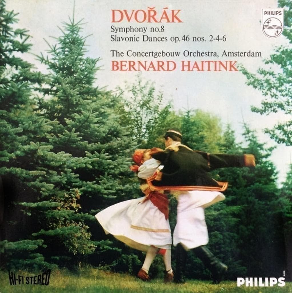 Dvorak Haitink Symphony No8-Slavonic Dances HIFI STEREO, Kamermuziek, Ophalen of Verzenden, Zo goed als nieuw, 12 inch