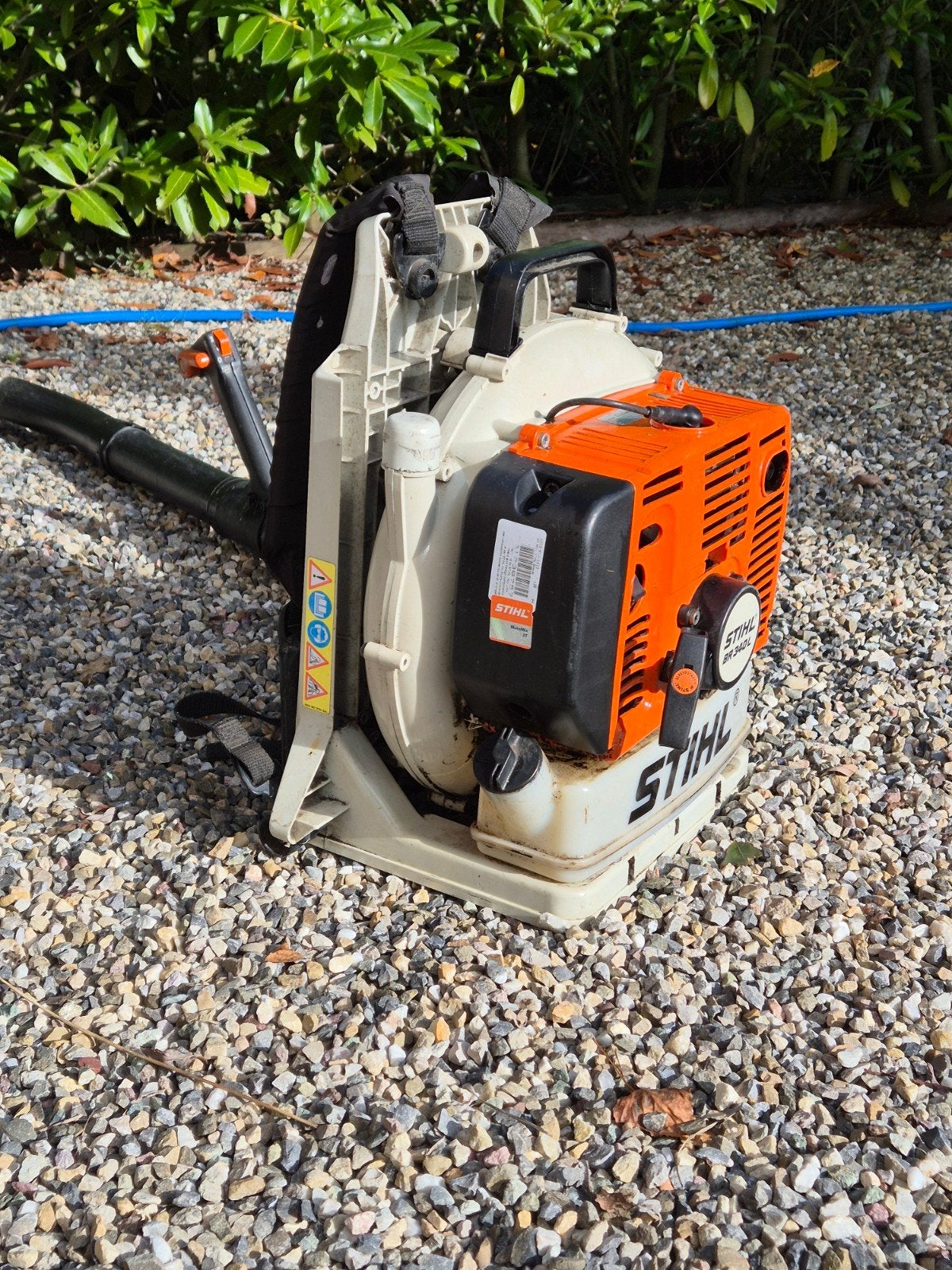 Stihl BR 340L Benzine Bladblazer, Ophalen, Gebruikt, Ruggedragen, Stihl