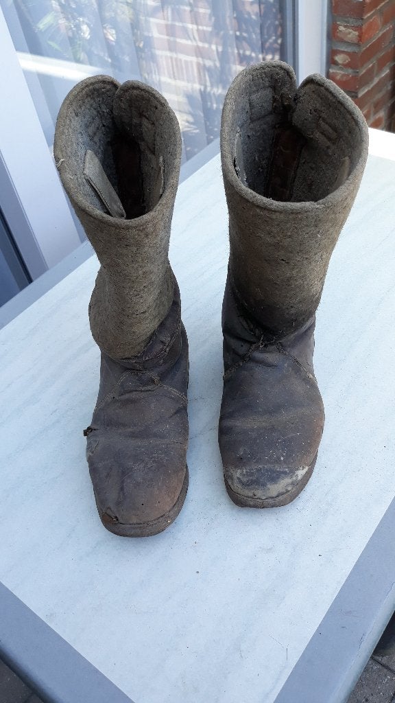 duitse laarzen (stiefel) wo 2, Verzamelen, Militaria | Tweede Wereldoorlog, Ophalen of Verzenden, Duitsland