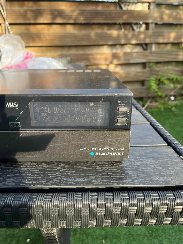 Blaupunkt RTV-315 EGC VHS-speler/recorder met afstandsbedien, Audio, Tv en Foto, Videospelers, Ophalen, Gebruikt, VHS-speler of -recorder