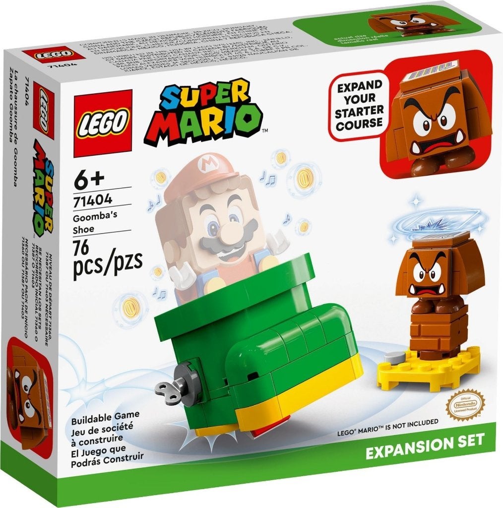 LEGO 71404 Goomba's Shoe (Super Mario, Expansion Set), Overige thema's, Nieuw, Ophalen of Verzenden, Complete set
