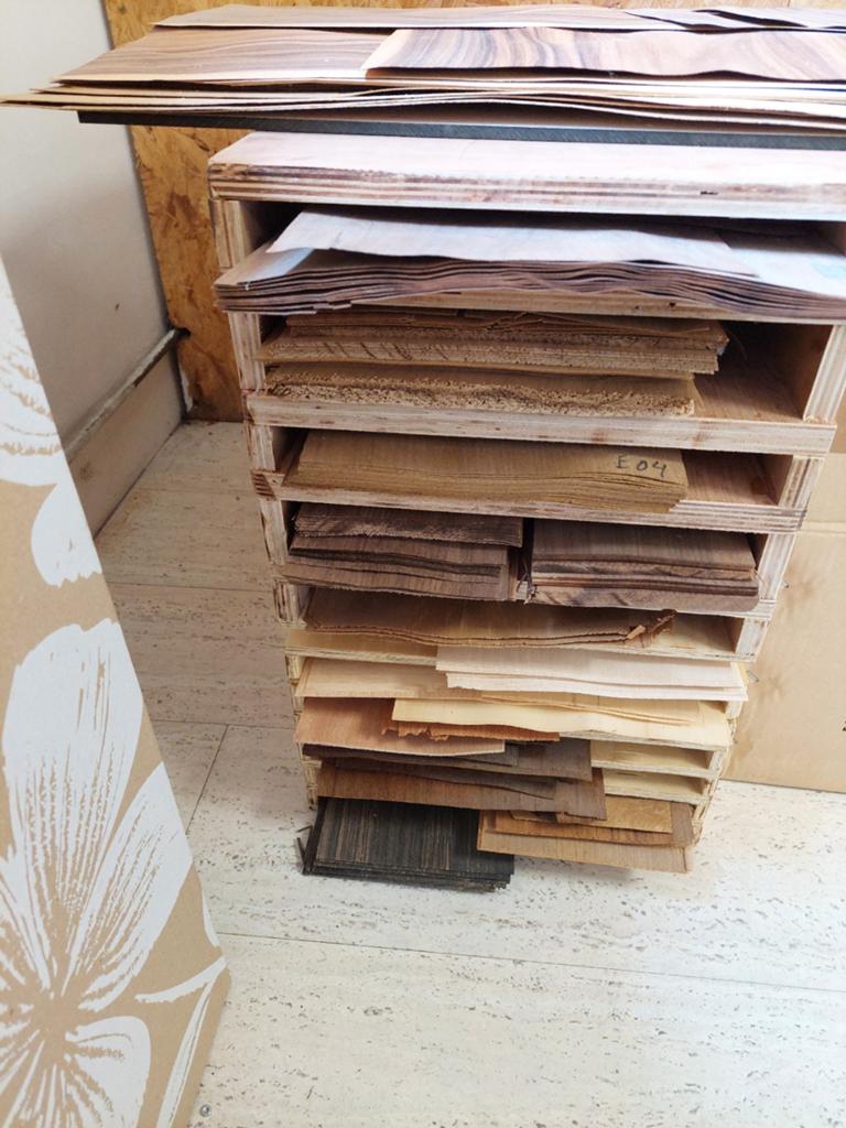 Fineer hout, Ophalen of Verzenden, Overige houtsoorten, Minder dan 25 mm, Minder dan 200 cm