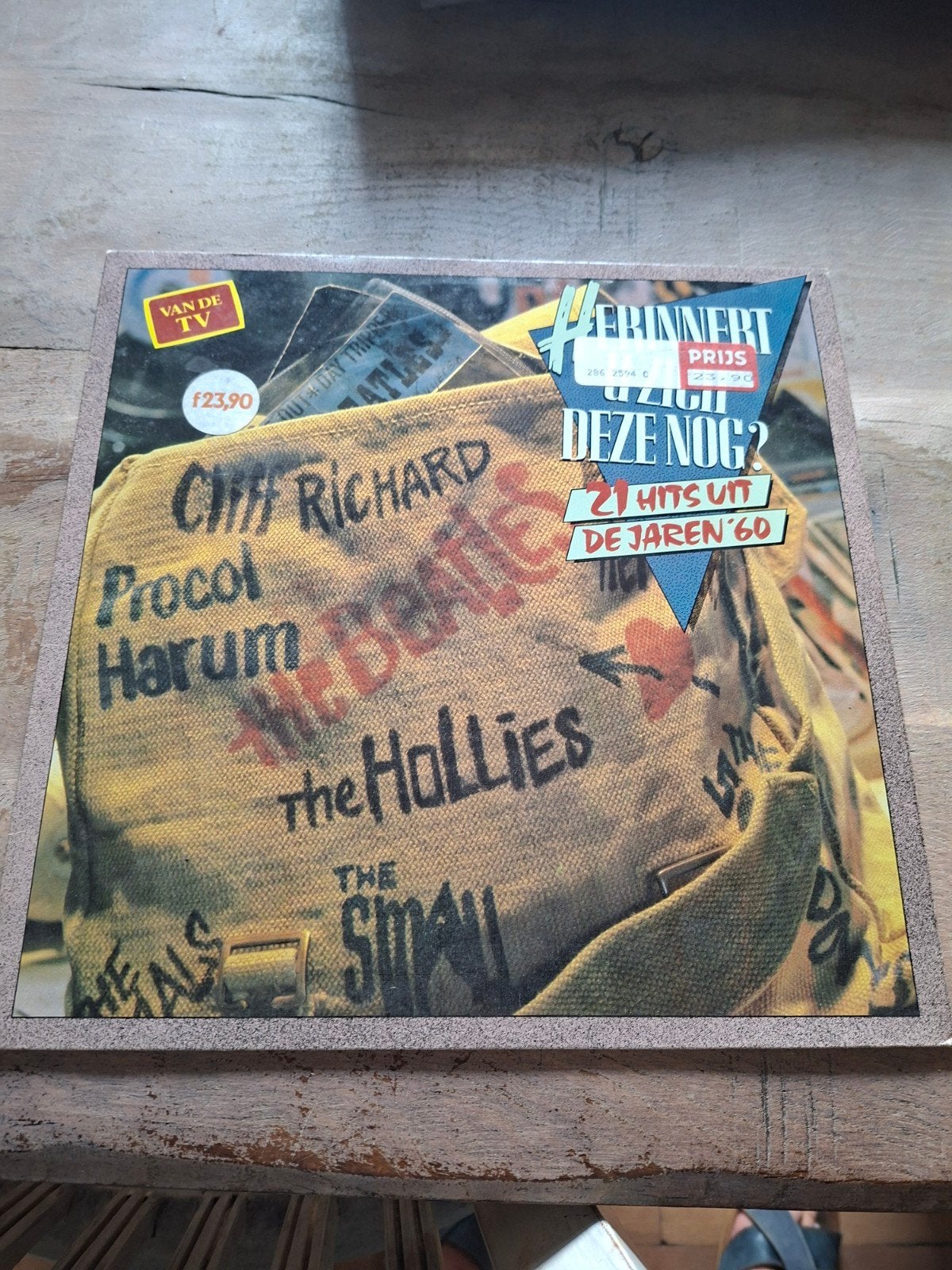 Harinnert: 21 Hits uit de Jaren '60 - Pop/Rock LP, LP, Gebruikt, Pop, Ophalen of Verzenden