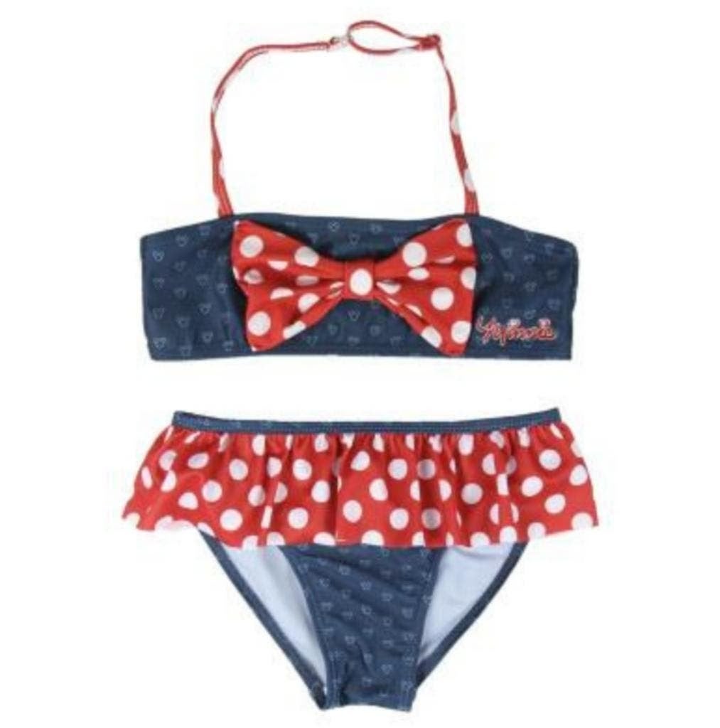 Minnie Mouse Bikini - Maat 122/128 - 134/140 - Disney, Kinderen en Baby's, Kinderkleding | Kinder-zwemkleding, Bikiniset, Meisje