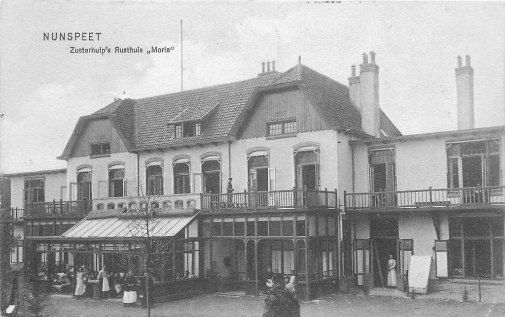 388-292-039 Nunspeet Zusterhulp Rusthuis Moria, Verzenden, Voor 1920, Gelderland