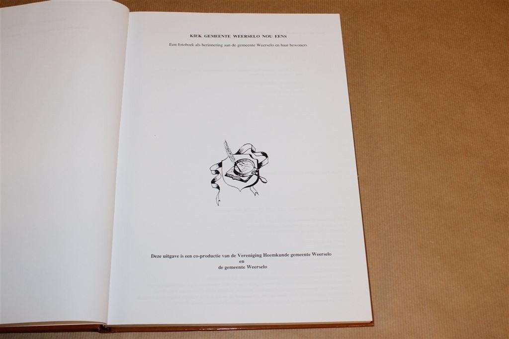 Kiek gemeente Weerselo nou eens — Uniek Fotoboek, Ophalen of Verzenden, Zo goed als nieuw