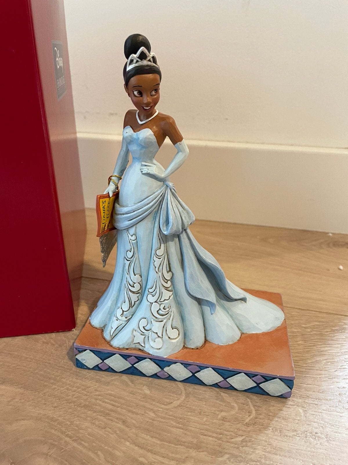 Tiana's Passion Enchanting Disney traditions Jim shore, Verzamelen, Disney, Ophalen of Verzenden, Overige figuren, Nieuw, Beeldje of Figuurtje