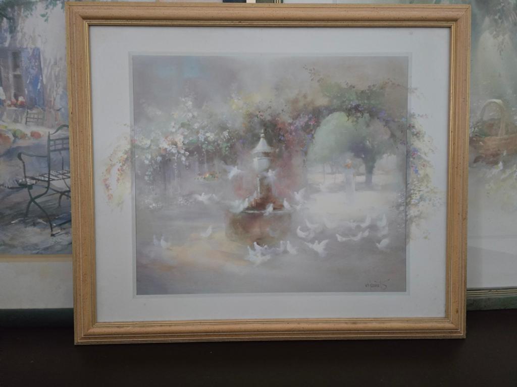 3 Aquarellen van Willem Haenraets - Prachtige Kunst, Antiek en Kunst, Ophalen