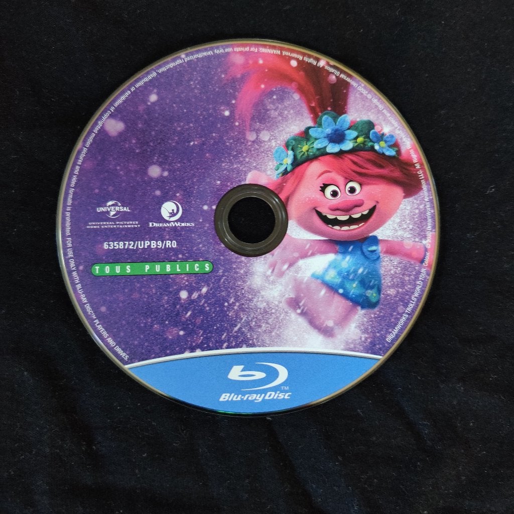 Trolls + Trolls World Tour | 2x blu-ray, Engels, Vanaf 9 jaar, Ophalen of Verzenden, Engels