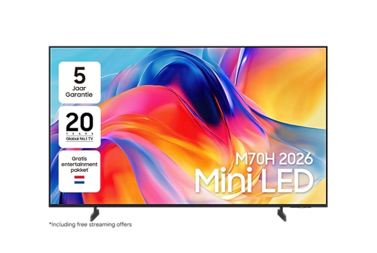 Samsung M70H 2026 Mini LED TV - 5 jaar garantie, Audio, Tv en Foto, LED, 50 Hz, Nieuw, Ophalen of Verzenden