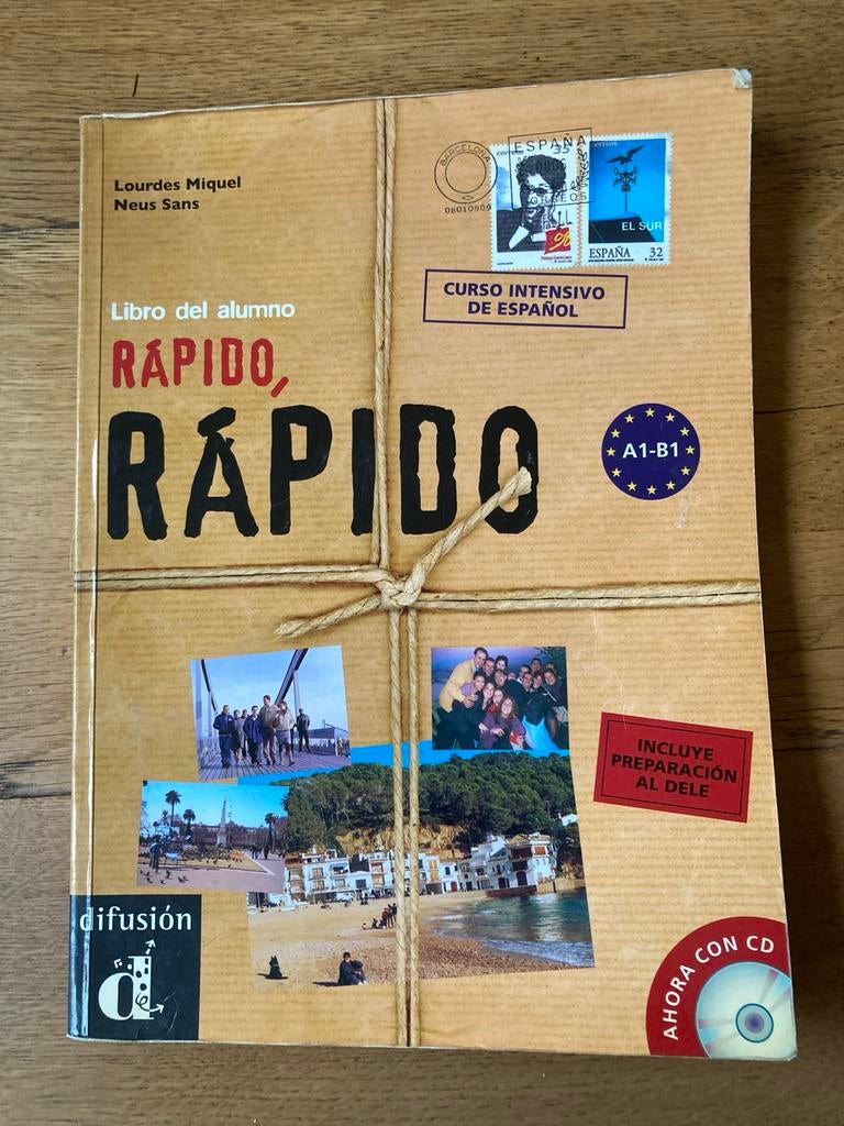 Spaans Studieboek met 2 CD-ROMs, Ophalen of Verzenden, Gelezen