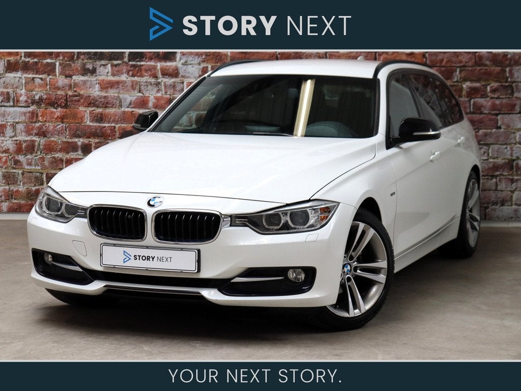 BMW 3 Serie Touring 316i High Executive Sport Line / Navigat, Auto's, BMW, Gebruikt, 4 cilinders, Wit, Handgeschakeld